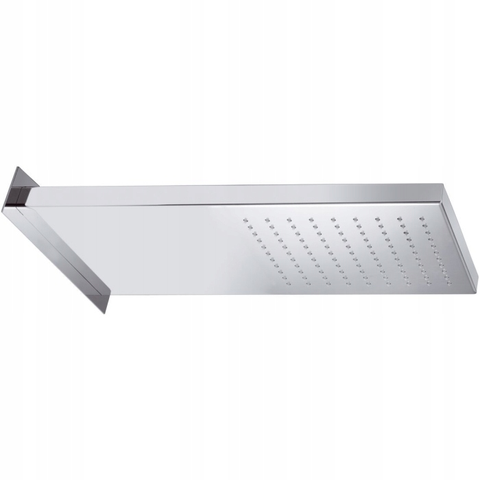 Sapho Nástenná dažďová sprcha 500x200x30 mm nehrdzavejúca oceľ