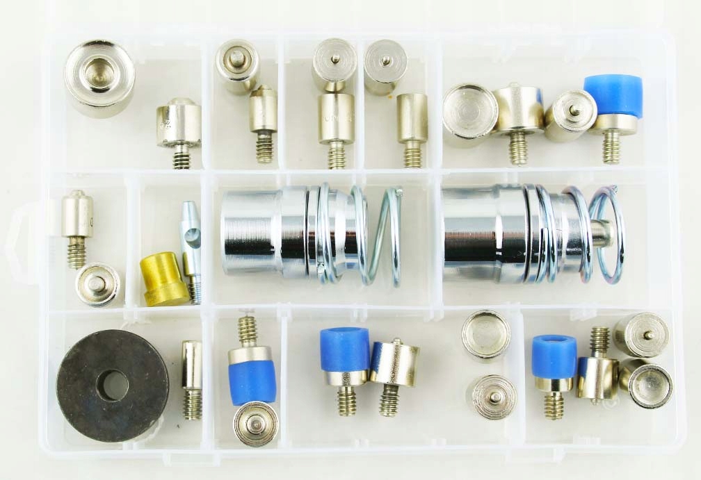 Náhradní sada Očka Nýty Matice 13ks Pro Ruční Lis