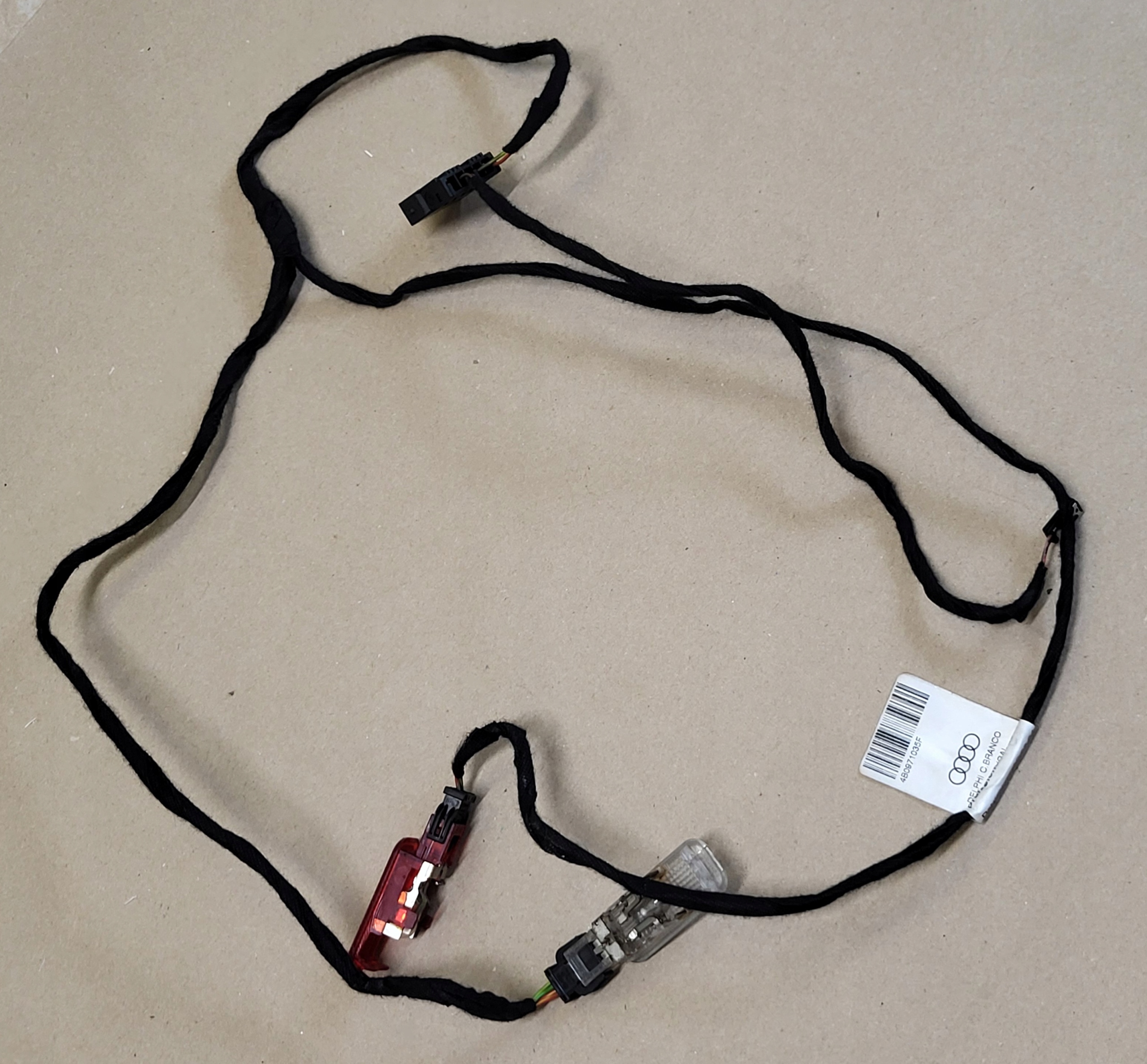bundle wiring Z door left front driver´s diodes BOCZKA AUDI A6 C5 4B0