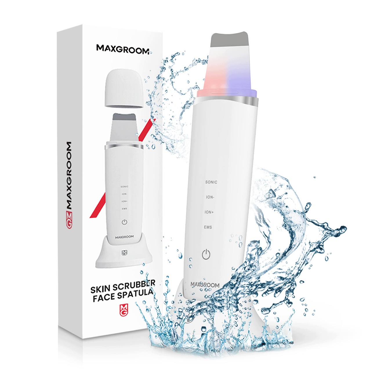 Kavitační peeling Maxgroom M-169 pro obličej Led světelná terapie