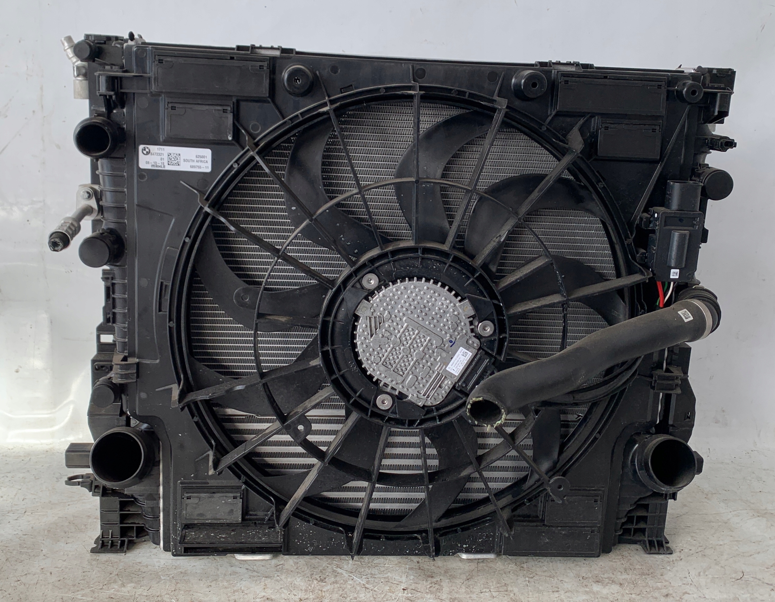 $ KOMPLET CHŁODNICE WENTYLATOR BMW X3 G01 X4 G02