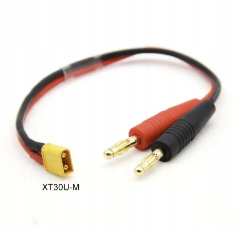 XT30 na Gold 4mm do ładowarki