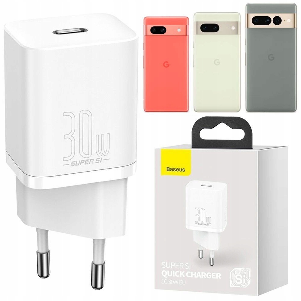 

Power Adapter Usb-c 30W do Google Pixel 7a