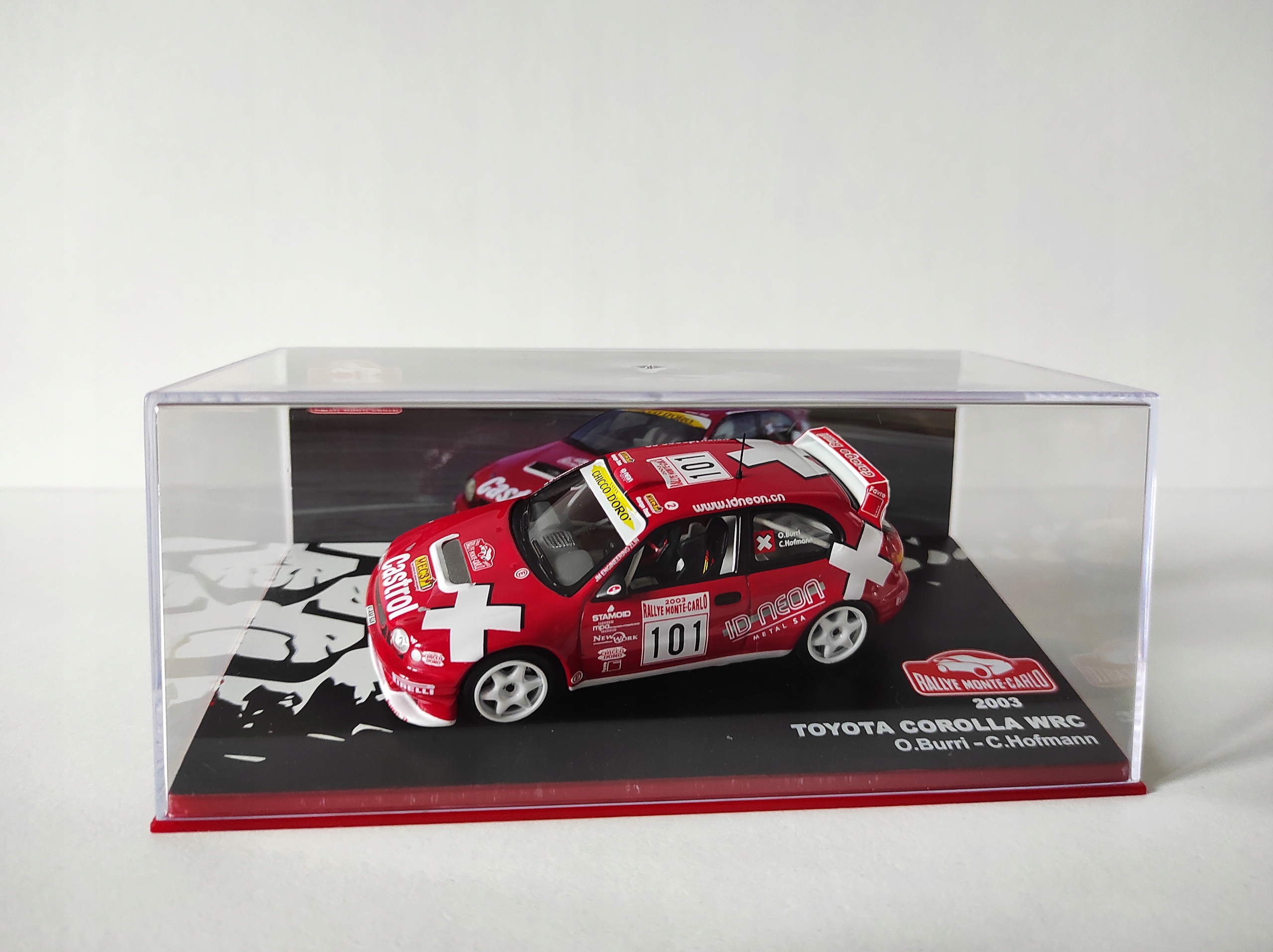 Toyota Corolla Wrc Rally Monte Carlo 2003 O. Burri C.Hofmann 1:43