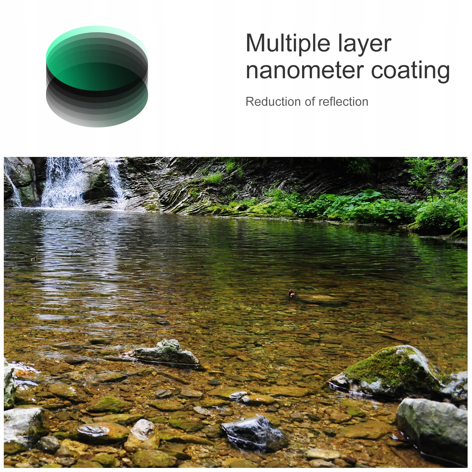 K&F Filtr Polaryzacyjny 55mm CPL HD MC PRO A Model CPL HD MC Green Slim PRO A series