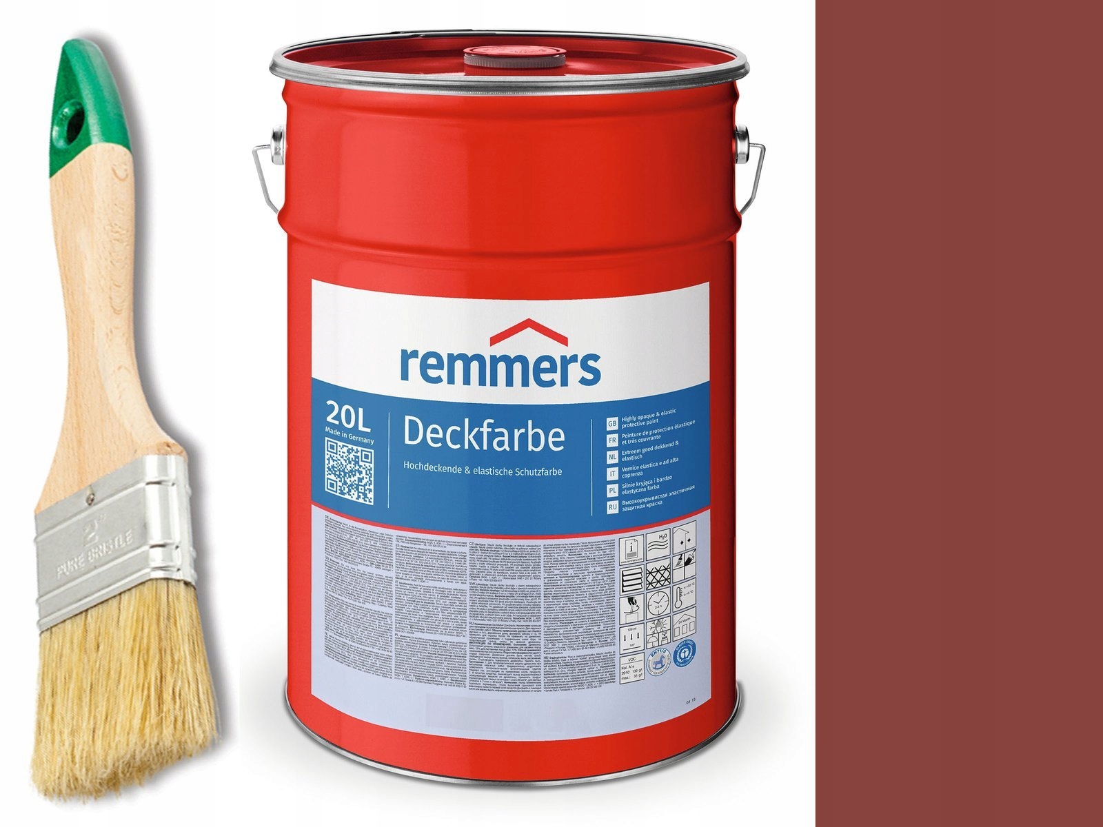 

Remmers Farba do drzwi Czerwień Skandynawska 10 L