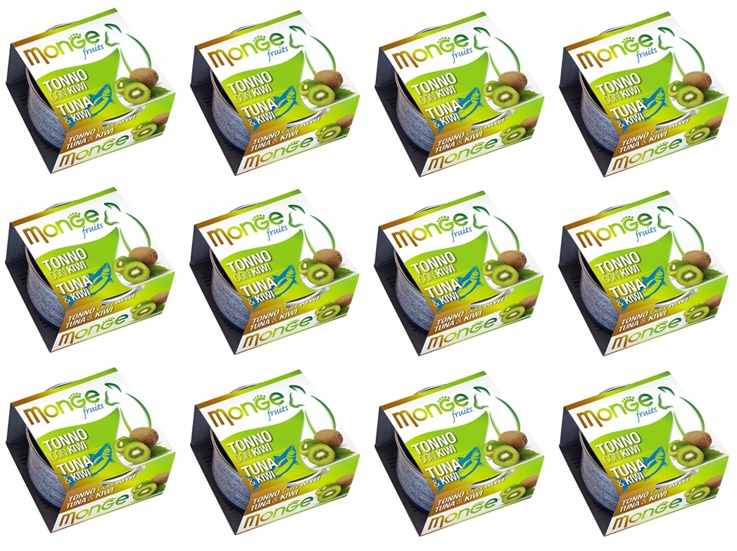 Levně Monge Fruit – tuňák s kiwi 12 x 80 g