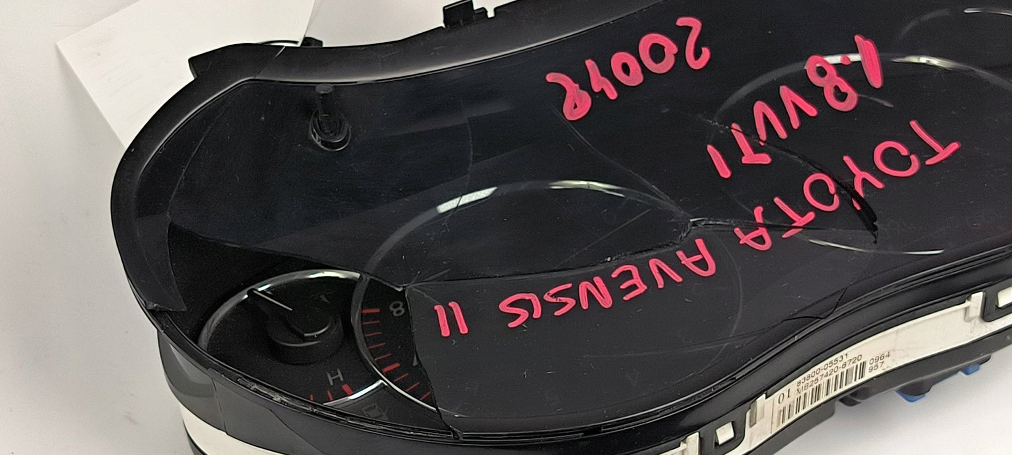 dials clock 83800-05531 TOYOTA AVENSIS