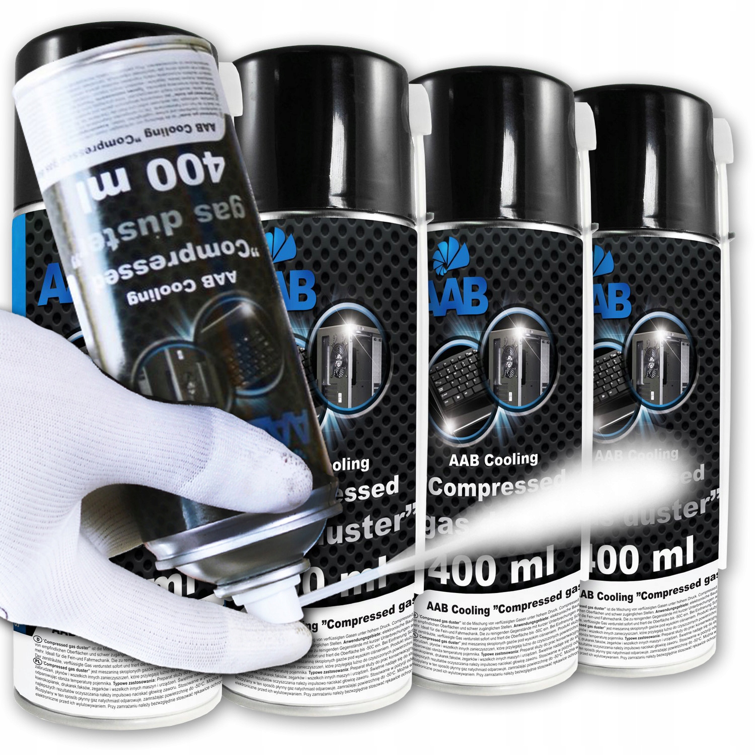 

Aab Cooling Zamrażacz W Sprayu Do -50C Ice 4x400ml