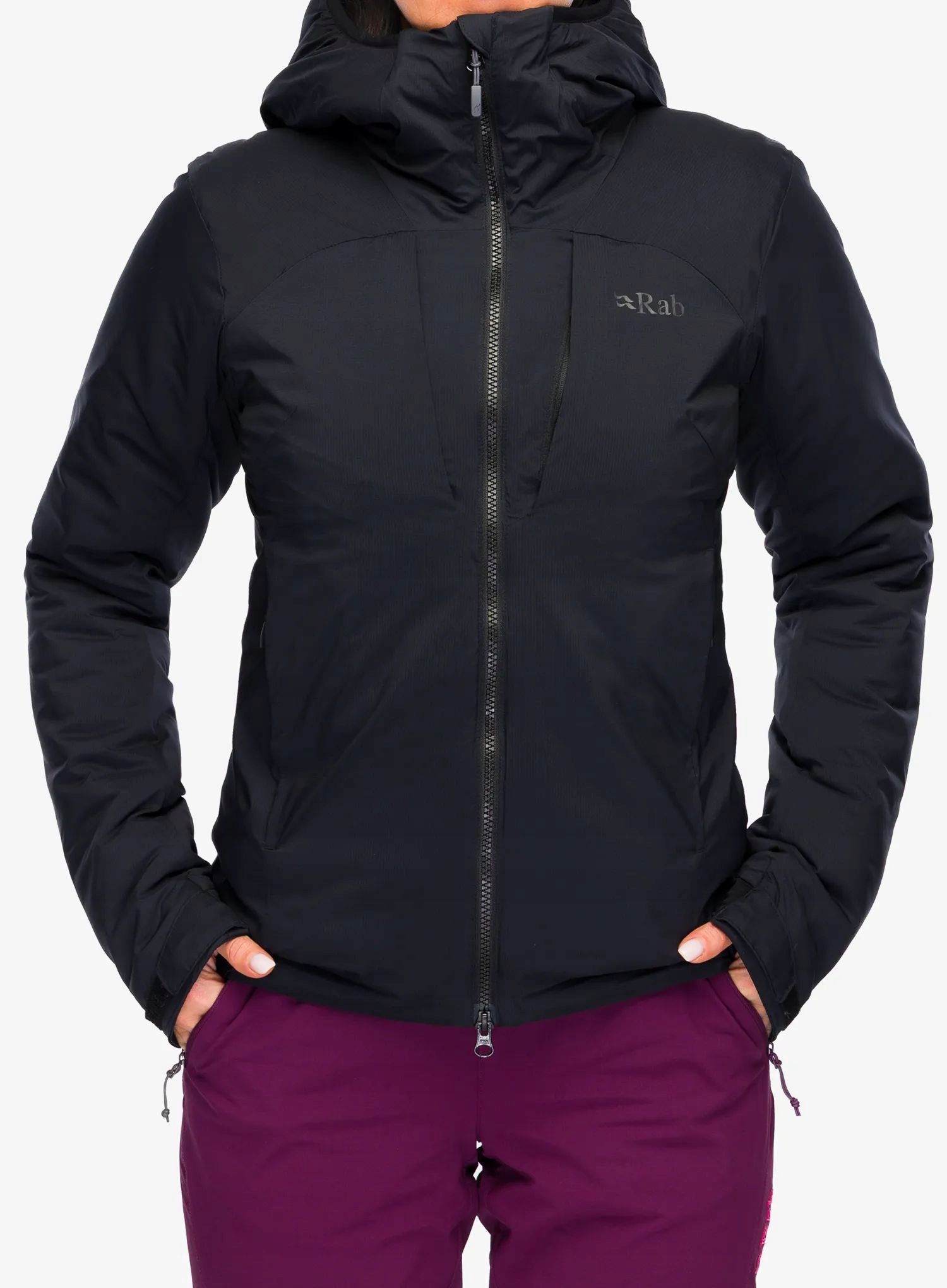 Dámská zateplená bunda Rab Xenair Alpine Jacket černá/černá 14 (L)