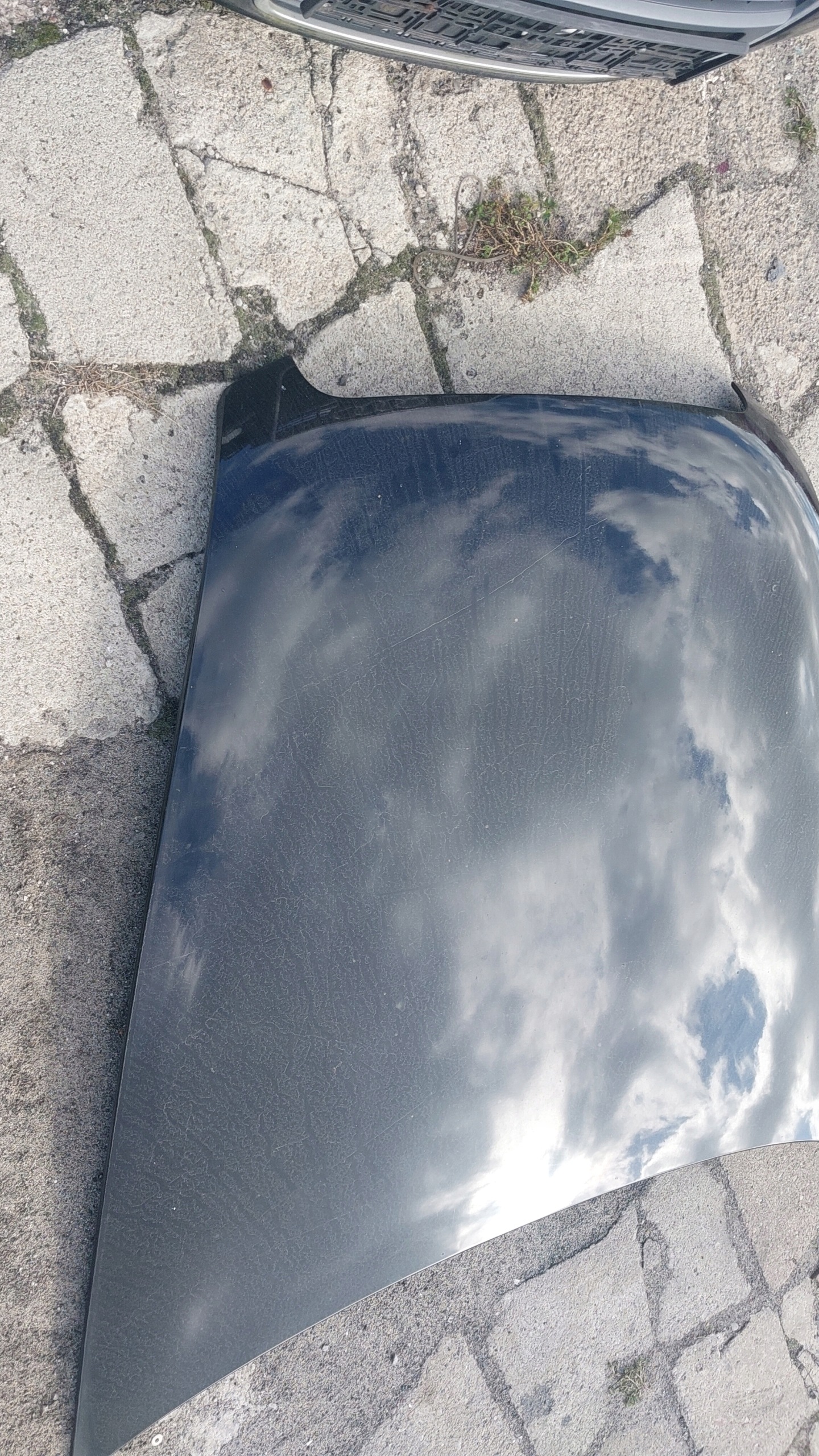 complete front AUDI A6 C6 LY9B bonnet bumper fenders lights support panel for radiators