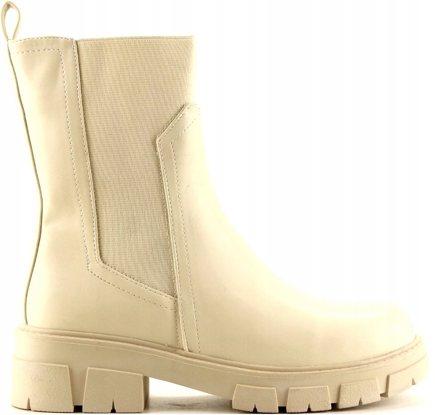 Ibuty Kotníkové Boty Workery Vinceza 16339 Béžové 38