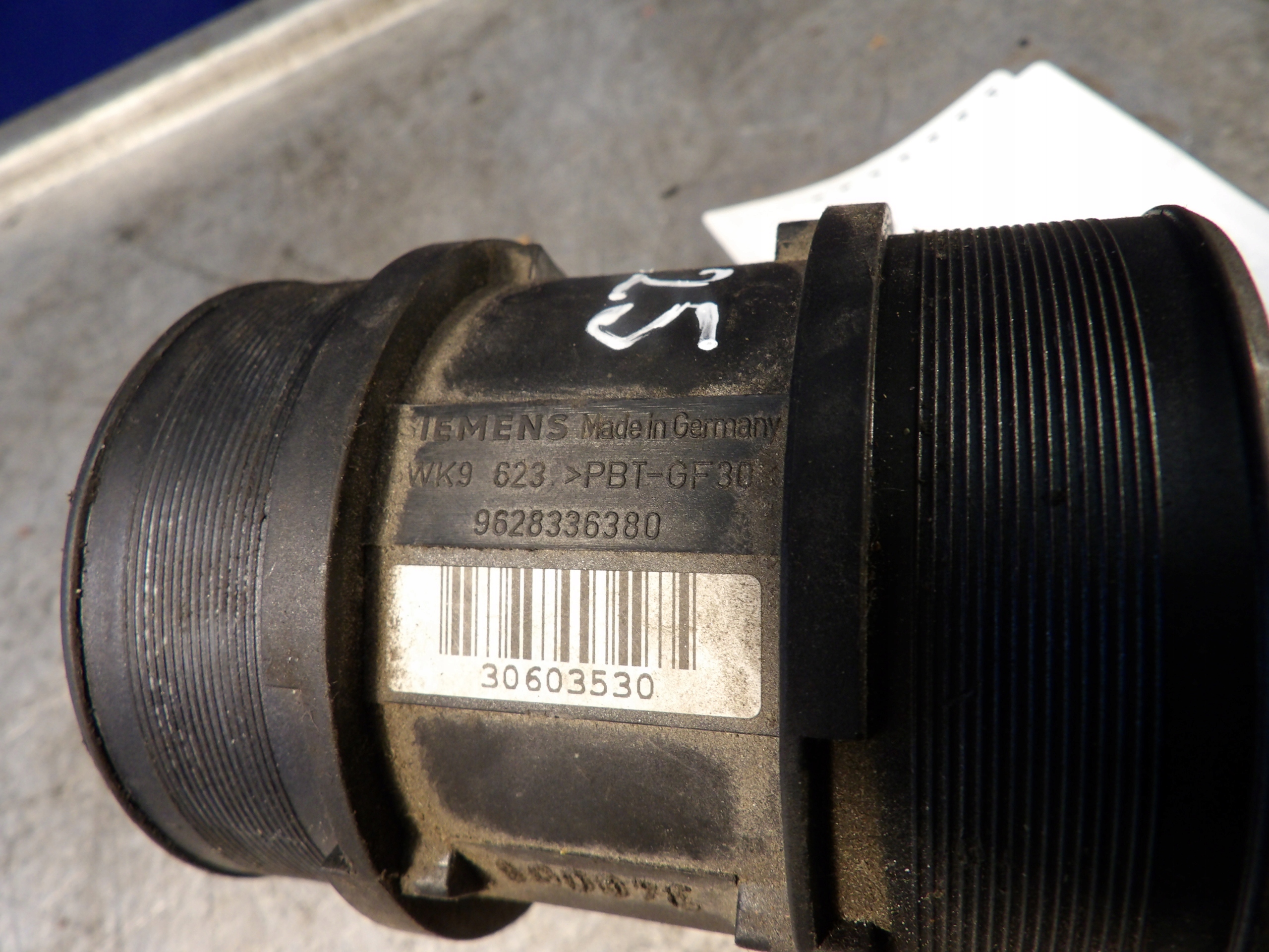 Peugeot 206 flow meter 9628336380