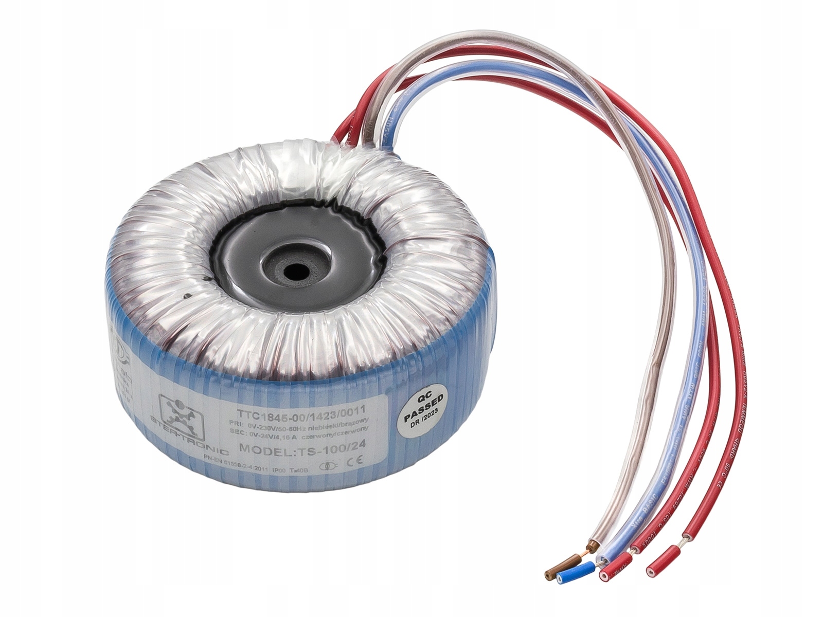 Toroidní transformátor 100W/24V