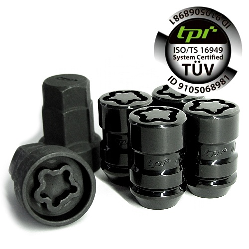 Ковані гайки TPI BLACK 14x1, 5