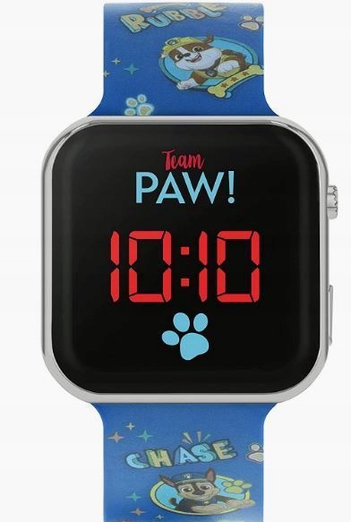 ZEGAREK LED Z KALENDARZEM PAW PATROL PAW4354