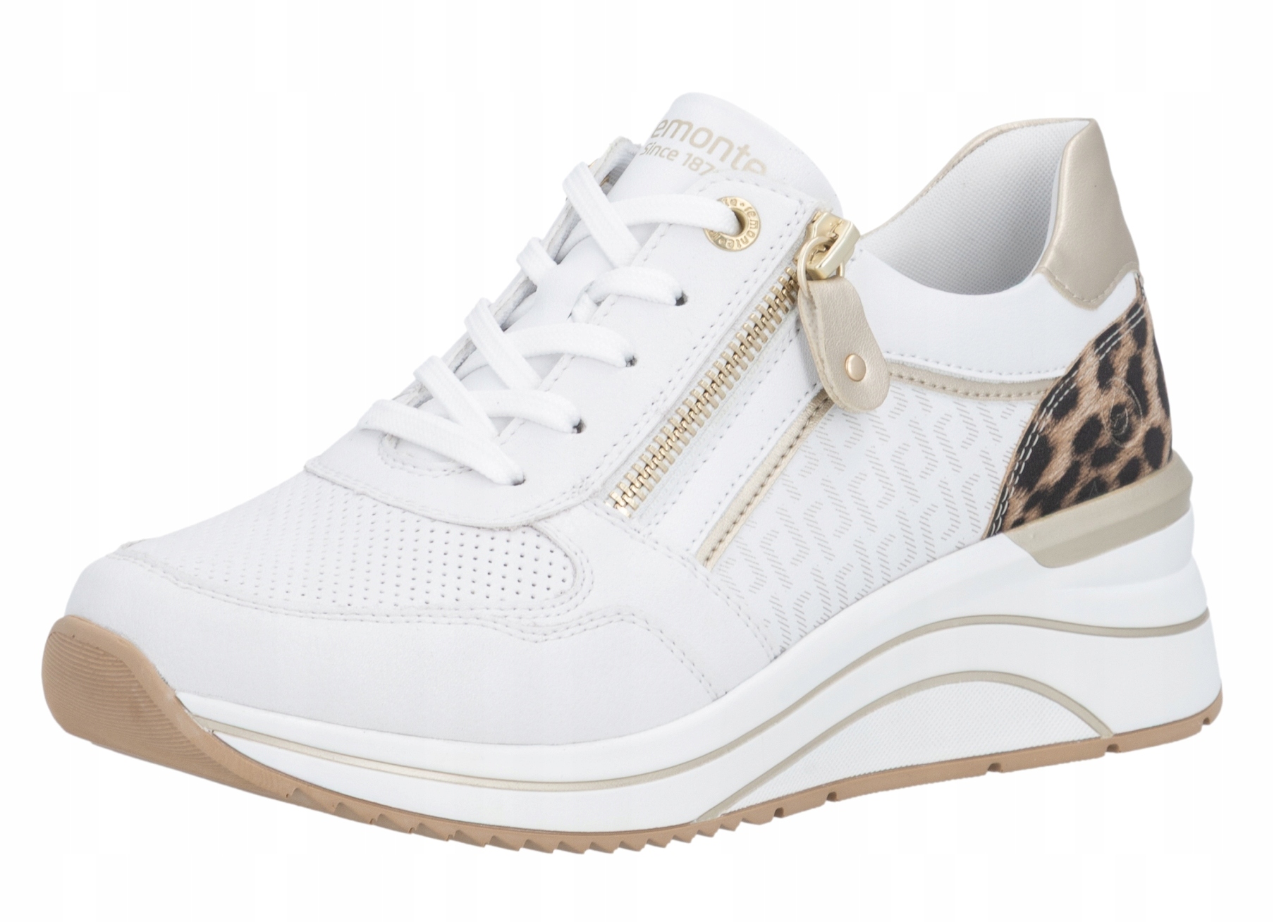 Remonte D0T10-82 vel.40 bílé tenisky sportovní polobotky Rieker Soft