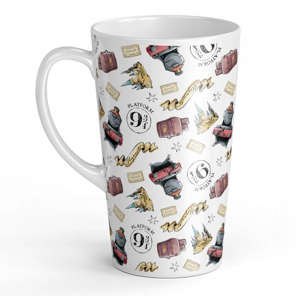 Kubek Latte Harry Potter 041 Harry Potter Biały