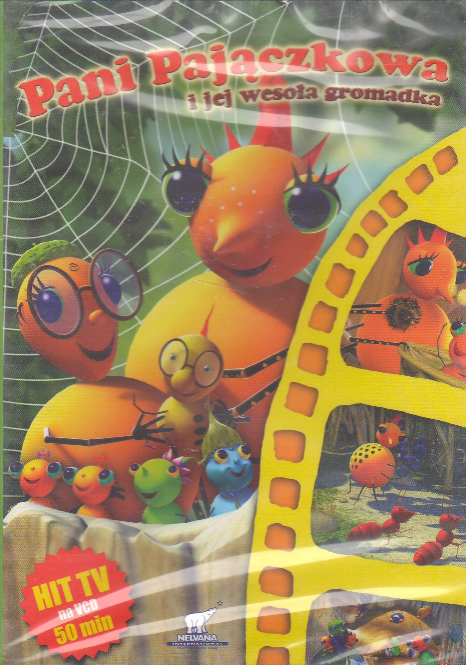 PANI PAJĄCZKOWA I JEJ WESOŁA GROMADKA VCD FOLIA