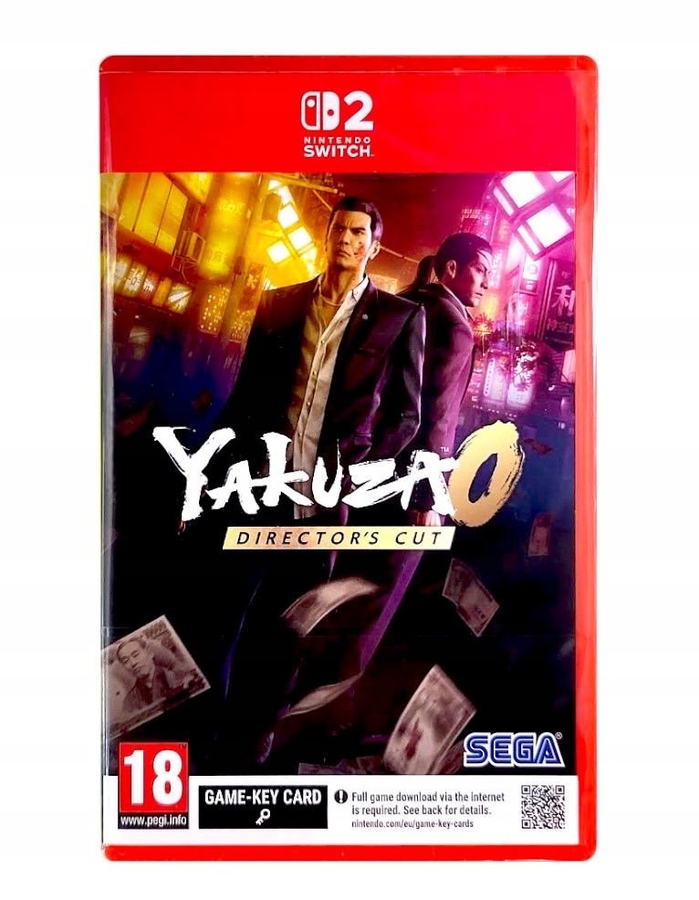 YAKUZA 0: DIRECTOR'S CUT / NINTENDO SWITCH 2 / NOWA GRA W FOLII