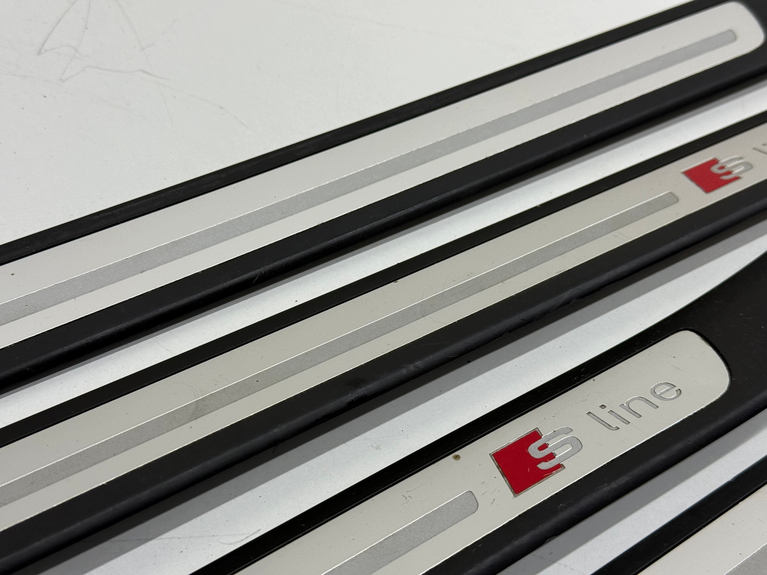 AUDI A6 C7 S-LINE mouldings caps threshold KOMPLET SLINE