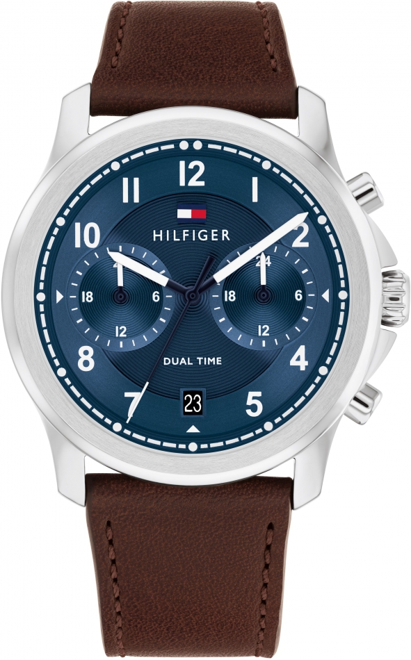 Zegarek męski Tommy Hilfiger 1710625 granatowy fashion dla seniorów