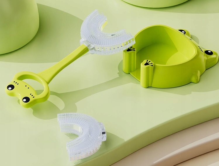 SZCZOTECZKA DO ZĘBÓW DLA DZIECI 360° STOPNI TYP U-KSZTAŁT DOKŁADNIE CZYŚCI Kod producenta SUQI KIDS