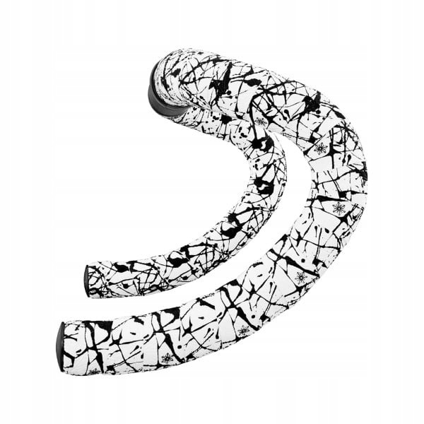 Supacaz Pair Of Sticky Kush Splat Handlebar Tapes Black/white