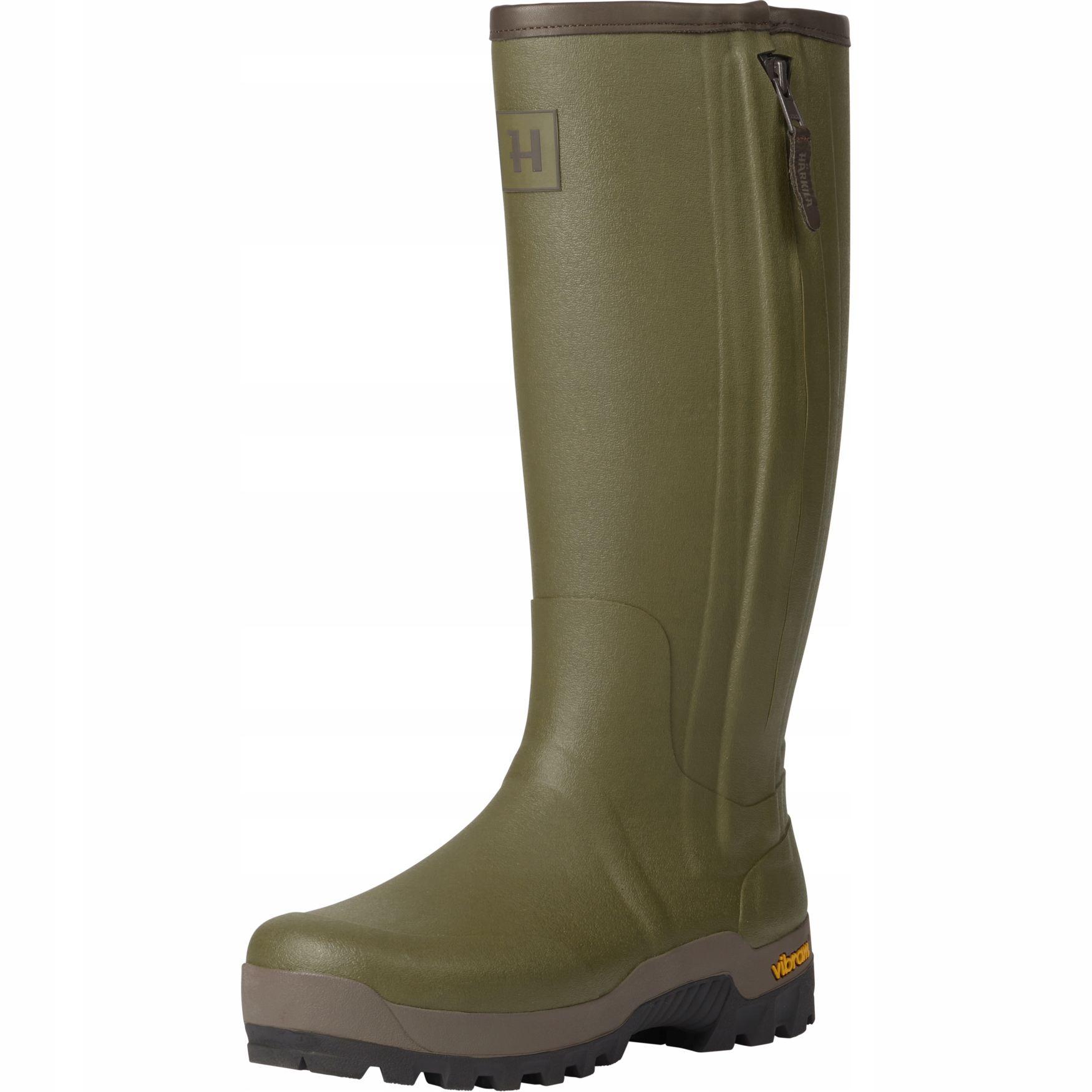 Kalosze myśliwskie Harkila Forester Zip 11059 Dark olive 44
