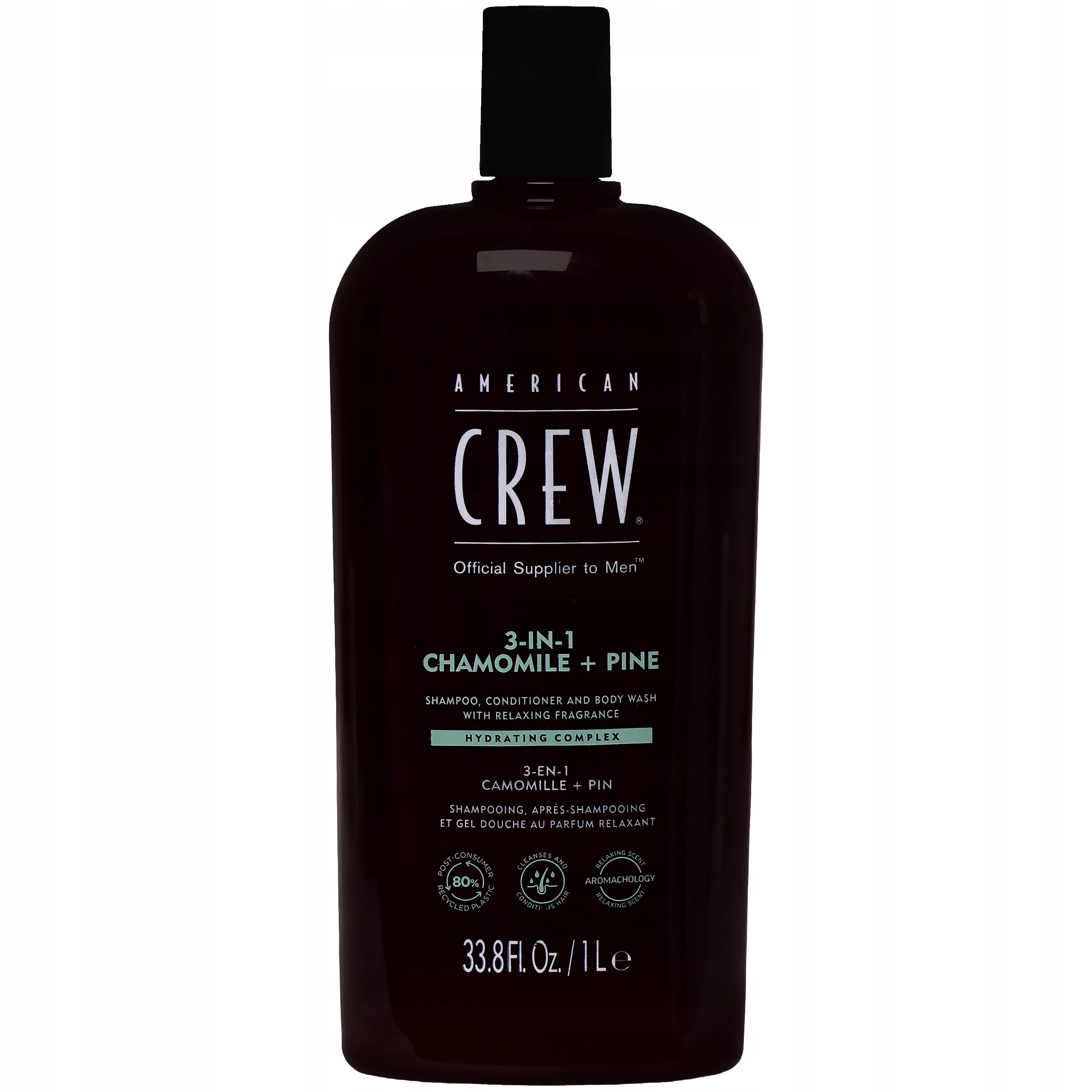 American Crew Chamom Pine Gel 3v1 kosmetický přípravek ve velkém formátu 1000 ml