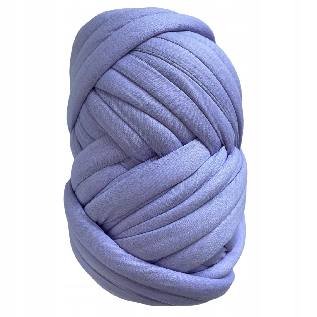 Silná pletací příze na prstech, tunelová příze 1 kg 50m, Fialová