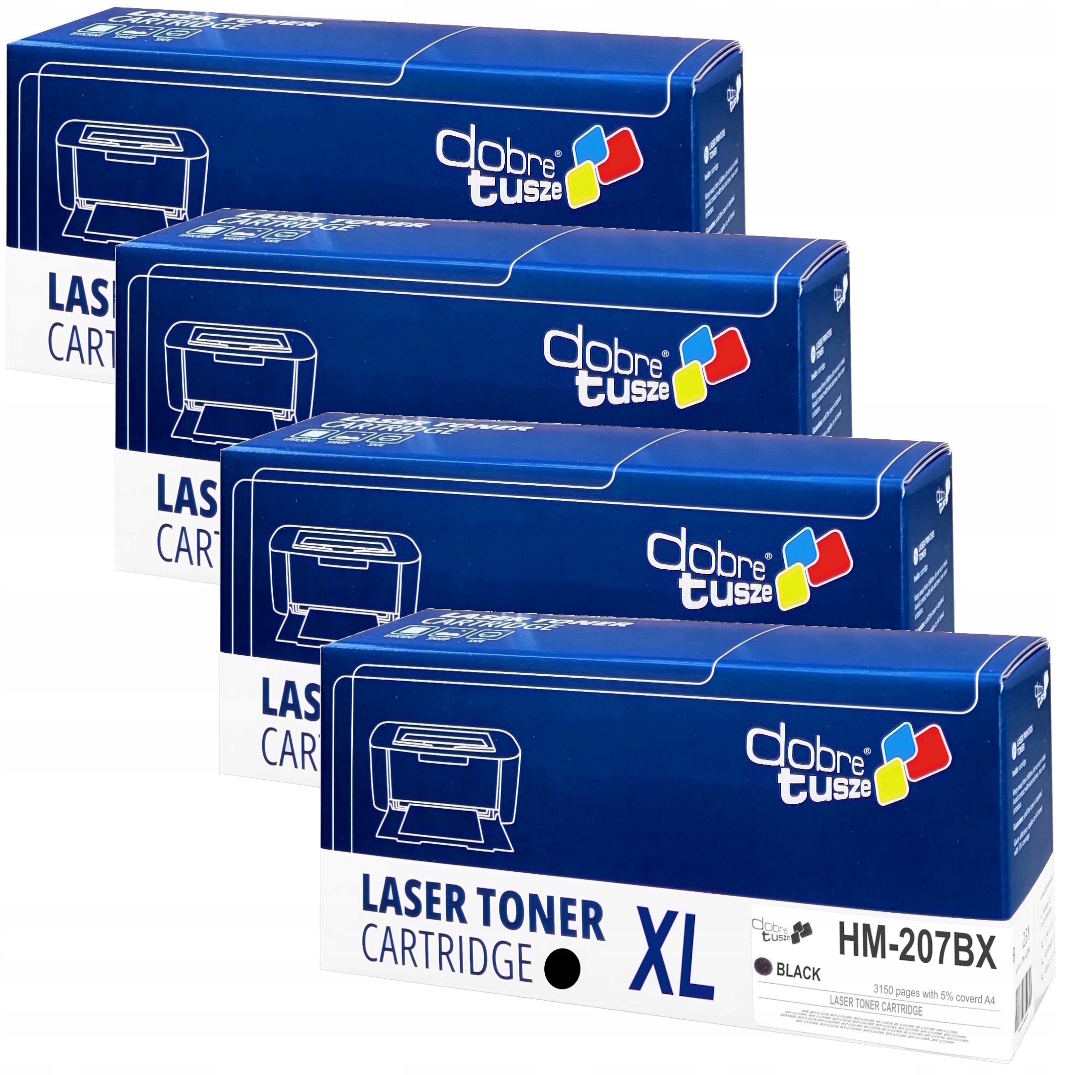 Tonery Do Hp Color Laserjet Pro Mfp M282nw M283fdw M283 M283fdn 207X W2210X