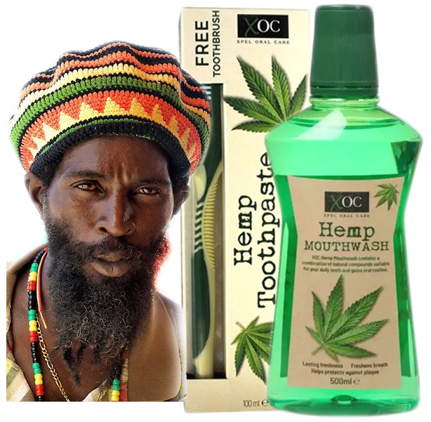 

Xpel Hemp zestaw do mycia zębów Olej Konopny