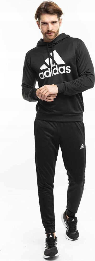 Teplákovka Pánský Adidas Terry Hooded Tracksuit Černý IP1610 r S