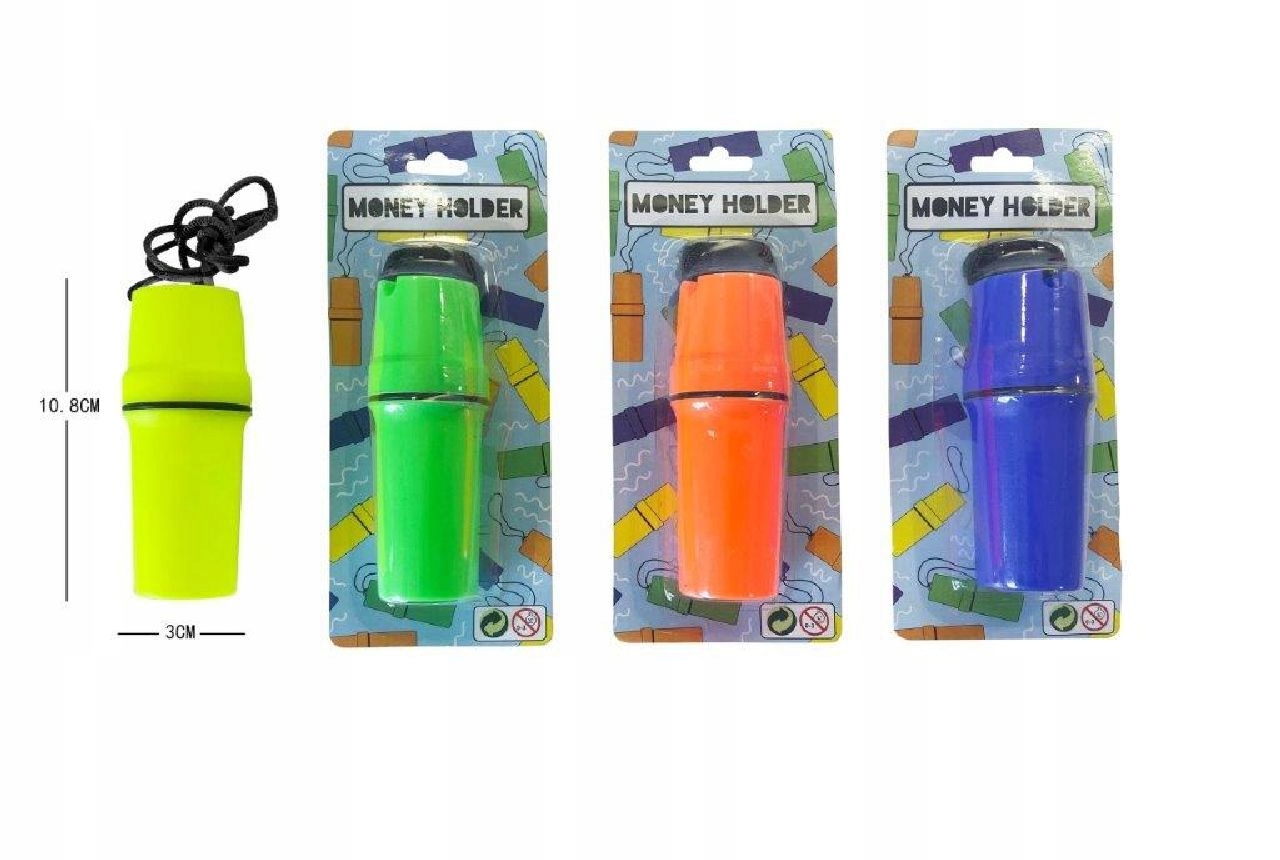 Wodoszczelny pojemnik na pieniądze