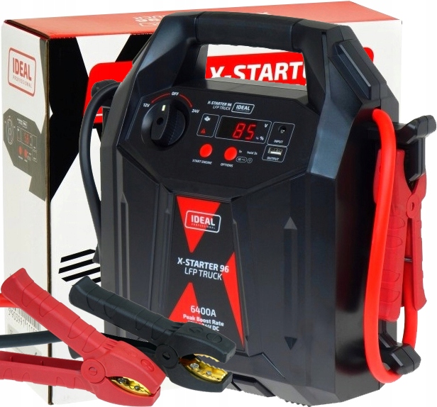 Zariadenie Na Štartovanie Vozidiel Ideal X-starter 96 Lfp Truck 12/24V