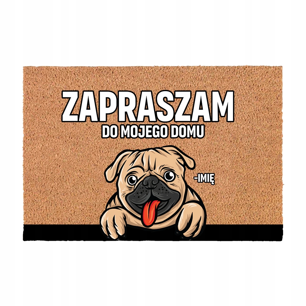 

Wycieraczka Kokosowa Imie Pupila Wzory 40x60