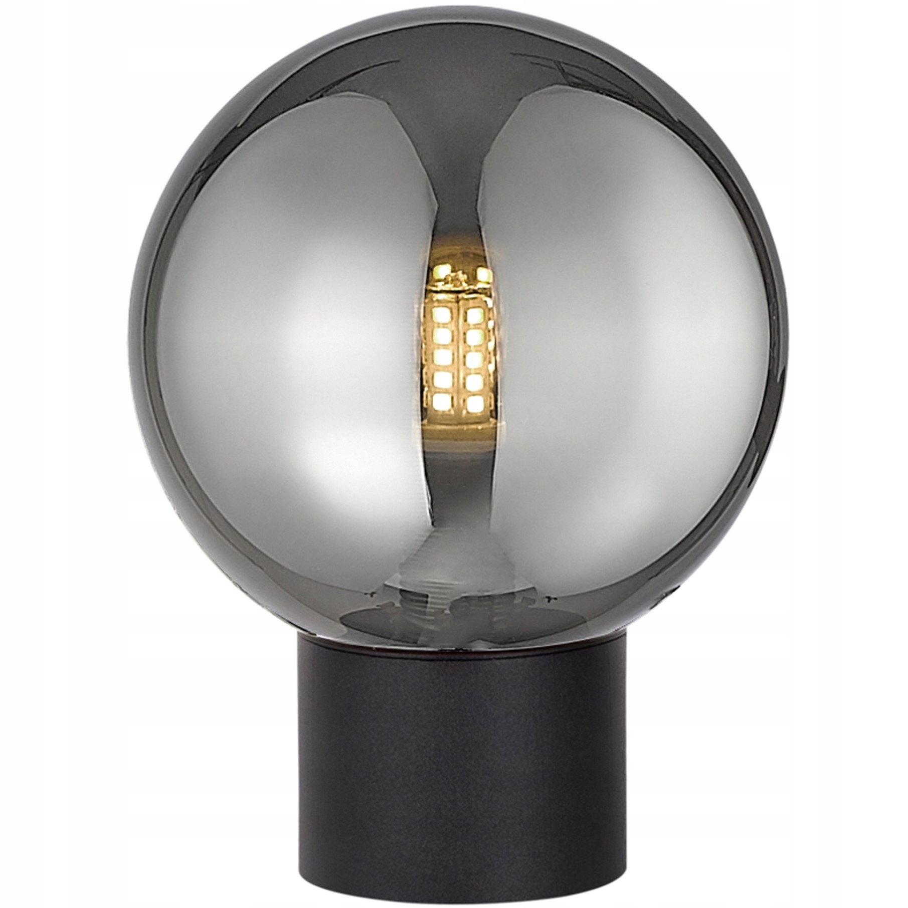 noční stolní lampa černá kulatá koule do ložnice pro kontakt Arcturus XX