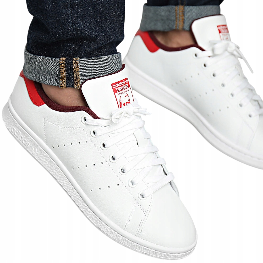 Boty Adidas Originals Stan Smith Tenisky Pánské Star Tenisky Bílé