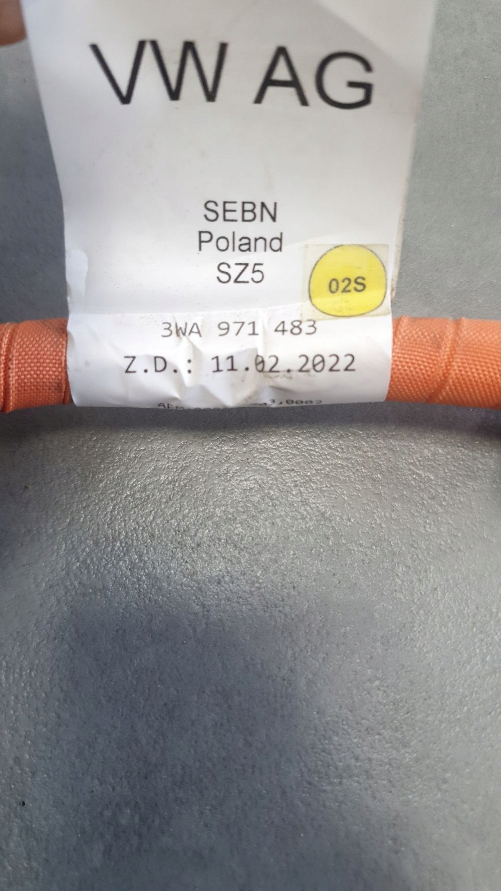 Cupra Formentor bundle electrical kabel of tension 3WA971483