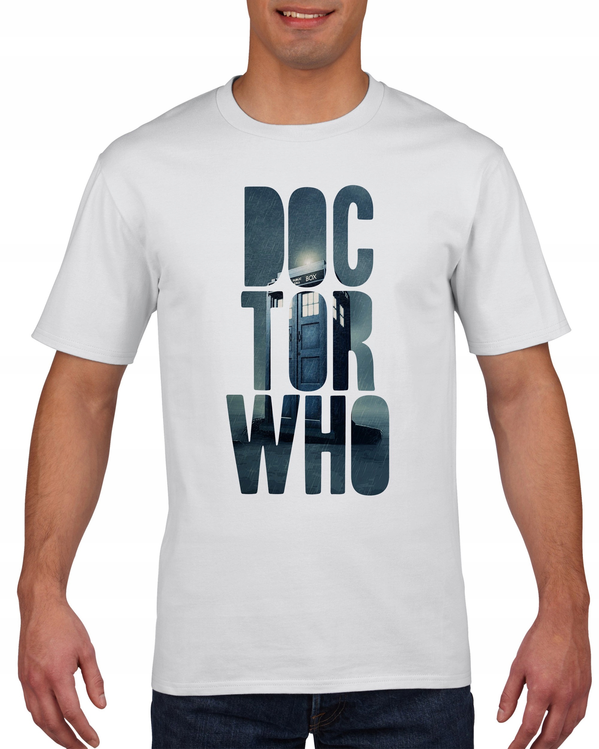 

Koszulka męska Doctor Who S