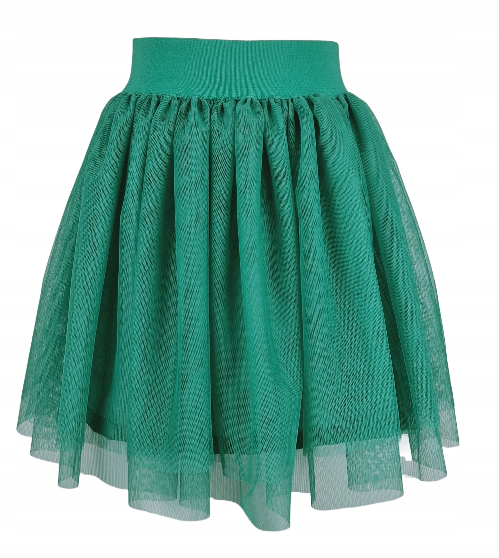 

Spódnica szyfonowa zielona tutu 122-146 dł.36 cm L