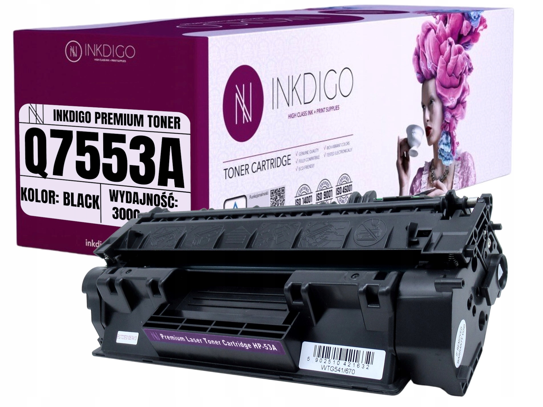 

Toner do Hp Laser Jet 53a Q7553A P2015 P2014 M2727
