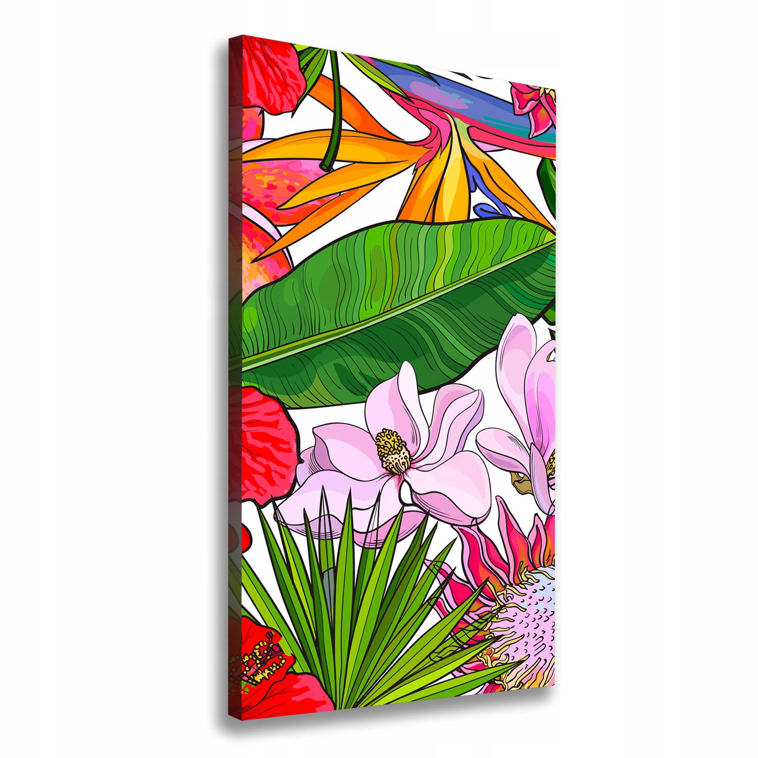 

Foto-obraz canvas do salonu Hawajski wzór 70x140cm