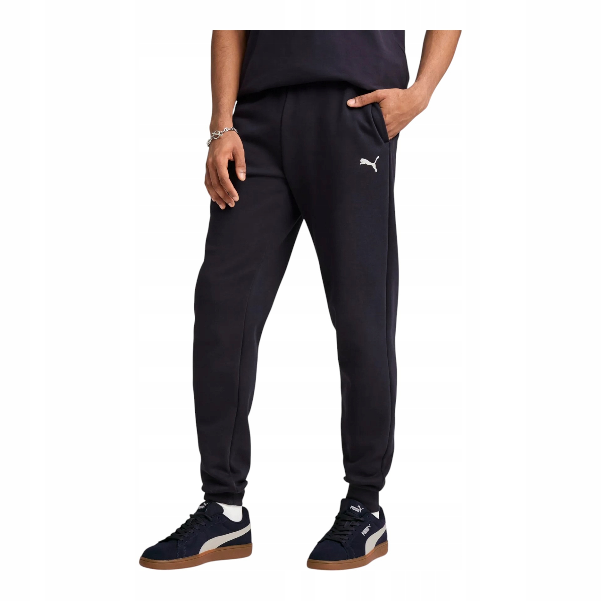 Puma Pánské Tepláky Ess Sweatpants Tmavě Modré vel. S