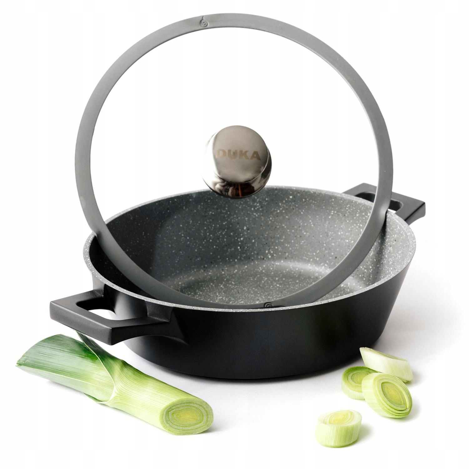 Hrniec hliníkový 28 cm s pokrievkou Indukcia Gota Cook Duka