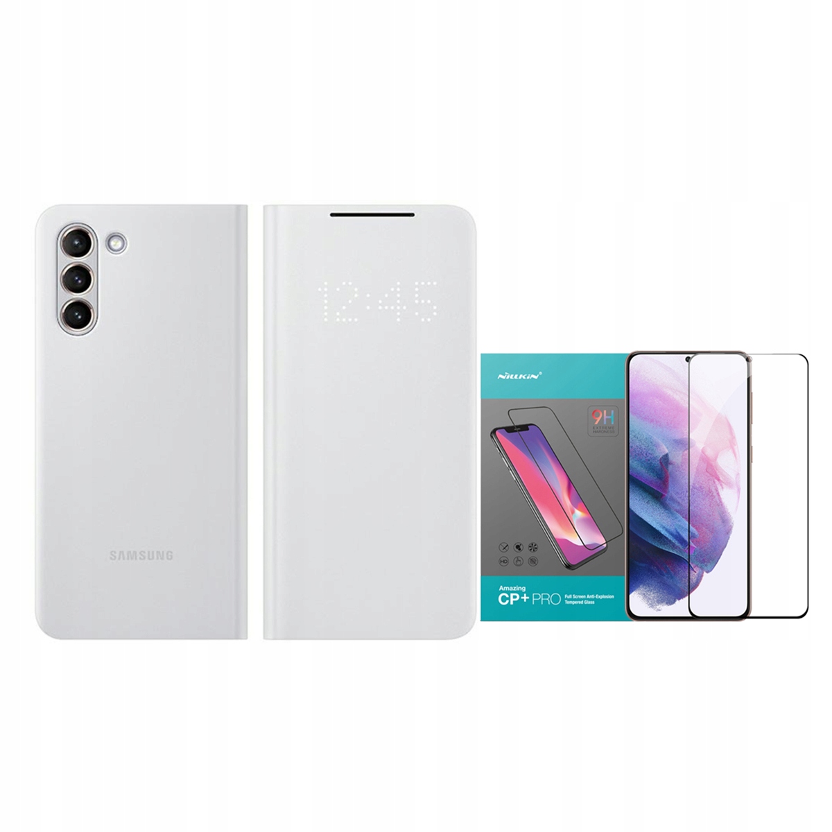

Samsung Etui Do Galaxy S21+ Plus + Szkło Nillkin
