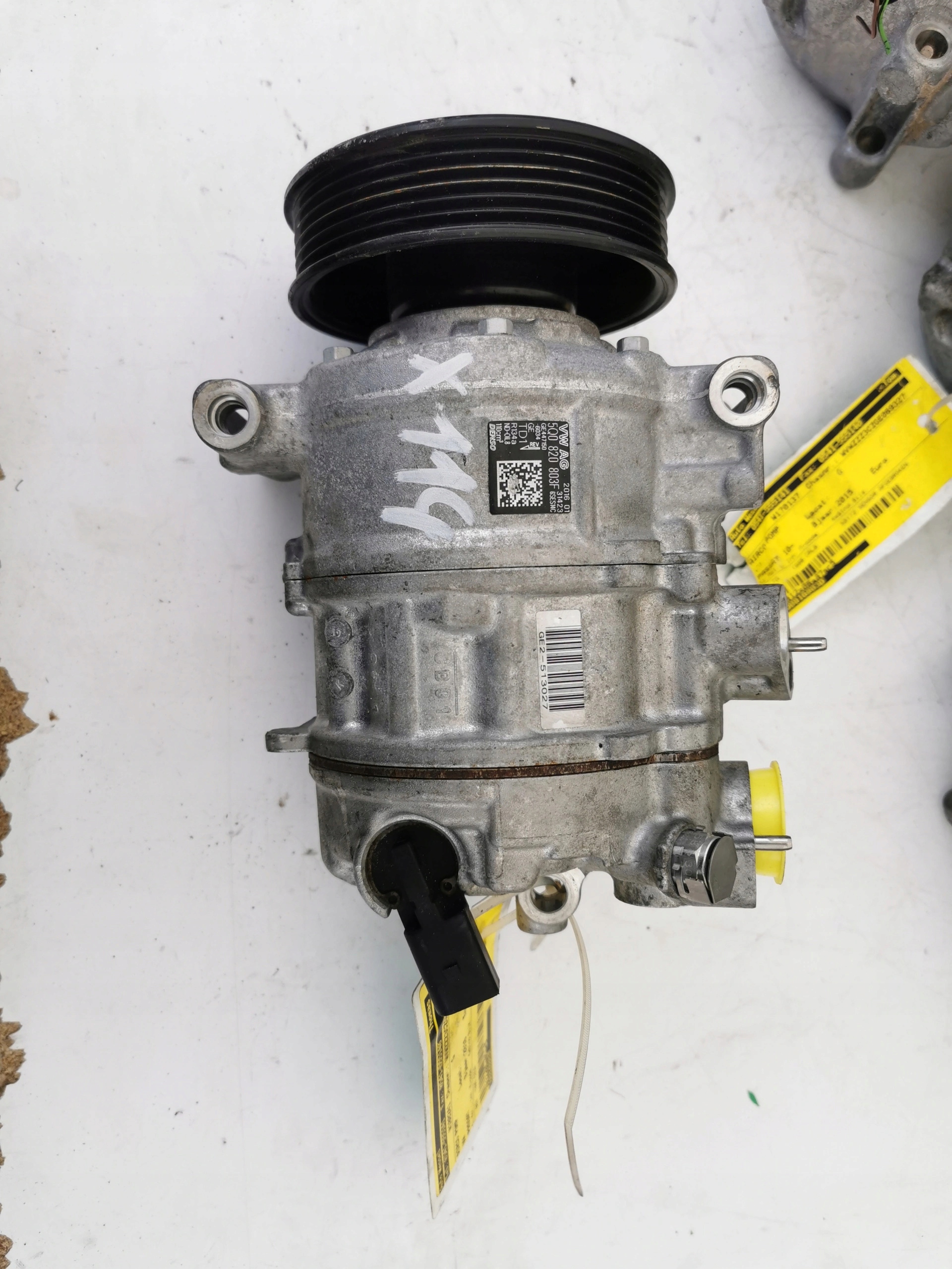 VW PASSAT 1.4B 5Q0820803F GE447150-6034 compressor;