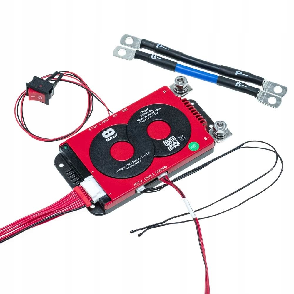 Modul Smart Bms 8S 100A LiFePO4 Balanser-K Bt, WiFi