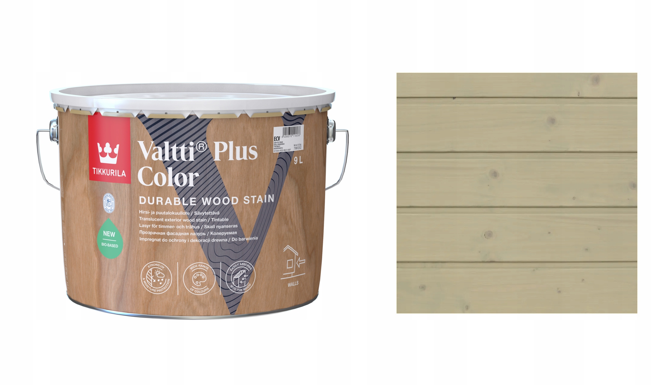 Tikkurila Valtti Plus Barva 9L 243A Serendipity, Rychleschnoucí Impregnace